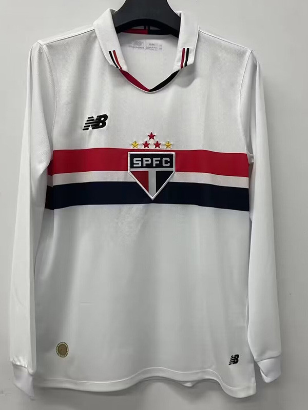 24/25 Sao Paulo Home Fans  Long Sleeve Jerseys