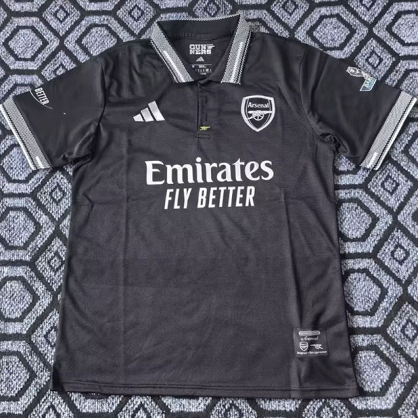 25/26 ARS Leisure Edition Black Fans Soccer Jersey