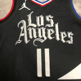 22/23 Clippers WALL #11 Black Top Quality Hot Pressing NBA Jersey (Trapeze Edition)