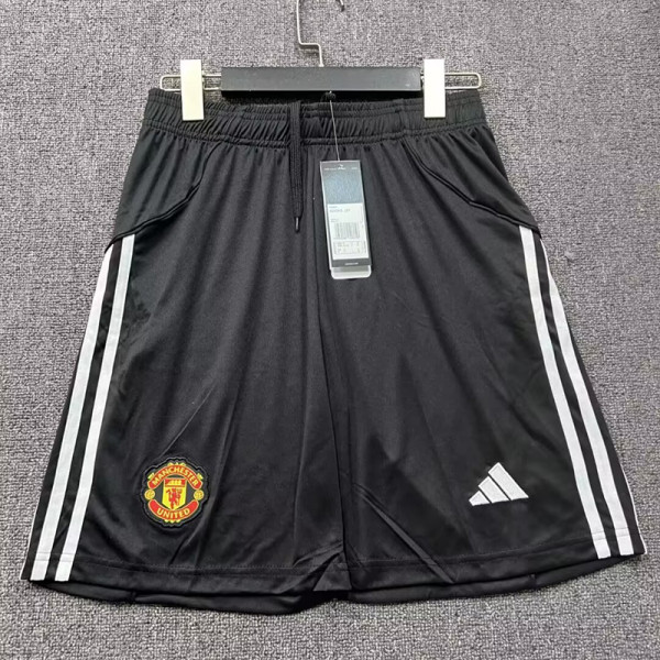 25/26  Man Utd Black  Shorts Pants