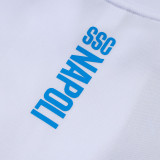 25/26 Napoli White # Blue Jacket Tracksuit#E25190童装