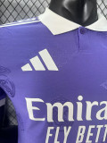 25/26 RMA  Purple Team Logo Player Version  Polo Shirts