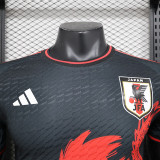 24/25 Japan Black and Red Flying Dragon  Player Version Soccer Jersey