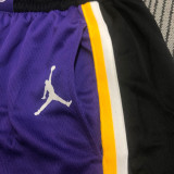 20/21 LAKERS Purple Top Quality NBA Pants (Trapeze Edition) 飞人版