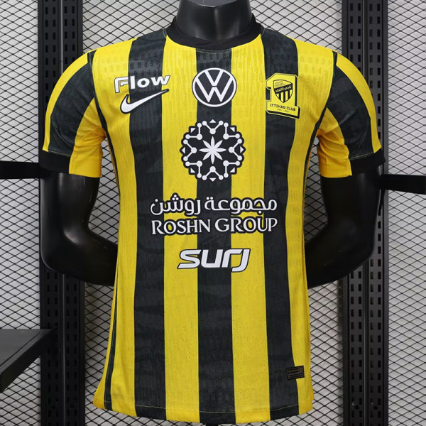 25/26 Ittihad  Home  Player Version Soccer Jersey