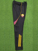 25/26 Roma Black Player Version Training Long Pants