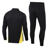 24/25 Dortmund Black Half Pull Tracksuit  (半拉链)