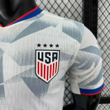 25/26 USA Home  Player Version Soccer Jersey(无星）