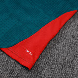 25/26 ACM Deep Green inkjet Half Pull Tracksuit #B25144 (半拉链)