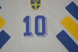 94/96 Sweden White Retro Soccer Jersey