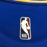22/23 WARRIORS THOMPSON #11 Blue Top Quality Hot Pressing NBA Jersey (Retro Logo)