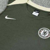 25/26  CHE Army Green Tank top and shorts suit