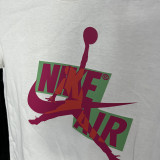 2025 T249 Flying Man White  Pure Cotton  Blue T-shirt