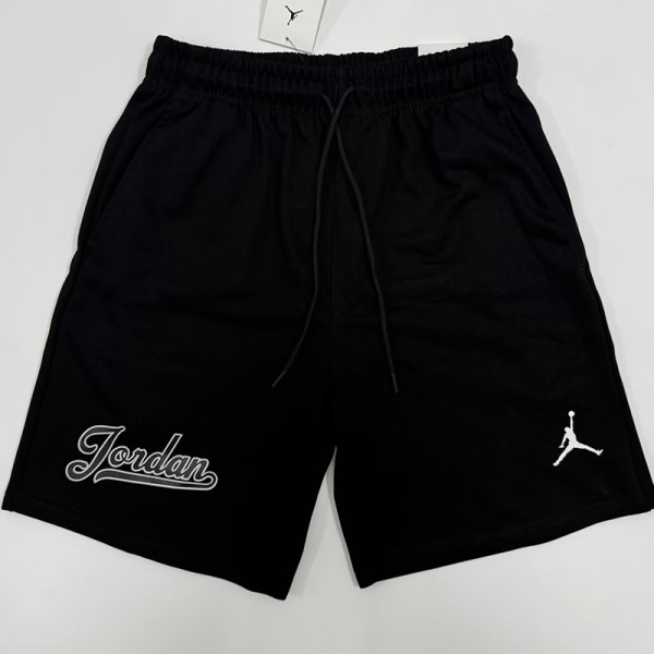 24/25 New JOR Black Cotton shorts(M19、前带英文标、全棉)