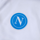 25/26 Napoli White # Blue Jacket Tracksuit#E25190童装