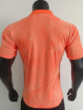 2025 Netherlands Orange Player Version  Polo Shirt