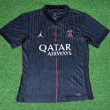 25/26 PSG Fourth Player Version Soccer Jersey(D.DOUE# Number14)