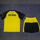 25/26 Dortmund Home  Kids Soccer Jersey