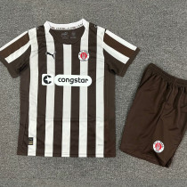 25/26 St. Pauli Home Kids Soccer Jersey