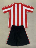 24/25 Sunderland Home Kids Soccer Jersey