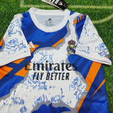 25/26 RMA  Special Edition Blue White  Kids  Soccer Jersey