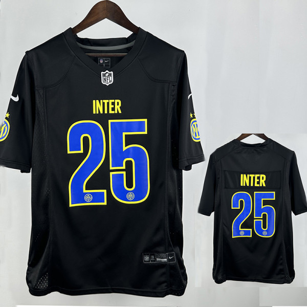 25/26 INT NFL Black Rugby Jersey