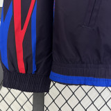 2024BAR Dark Blue & Red Co Branded  Sided Windbreaker (双面风衣)