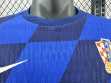2024 Croatia Away  Player Version Soccer Jersey