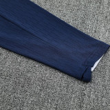 25/26  INT Royal Blue  Player Version Half Pull Tracksuit  (半拉链)