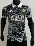 24/25 RMA Black Dragon Pattern Edition Player Version Soccer Jersey