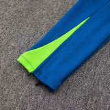 24/25  Brazil Light Green Half Pull  Kids Tracksuit  (半拉链、童装)