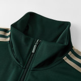 26/27 AJ Dark Green Jacket Tracksuit#AJ24