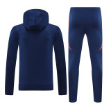 24/25 Man Utd Royal Blue Hooded  Tracksuit