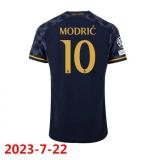 23/24 RMA Away Long Sleeve Soccer Jersey (长袖)