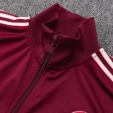 25/26 Bayern Maroon Kids Jacket Tracksuit #E2510
