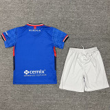 25/26 Cruz Azul Home Kids Soccer Jersey