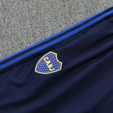 25/26 Boca Juniors Royal Blue Hooded Windbreaker Tracksuit