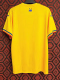 24/25 Romania Home Fans Soccer Jersey