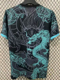25/26 RMA Black Green Dragon  Fans Training Shirts