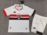 24/25 Sao Paulo Home Kids Soccer Jersey