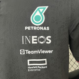 2024 F1 Mercedes Black Polo Racing Suit(有领)