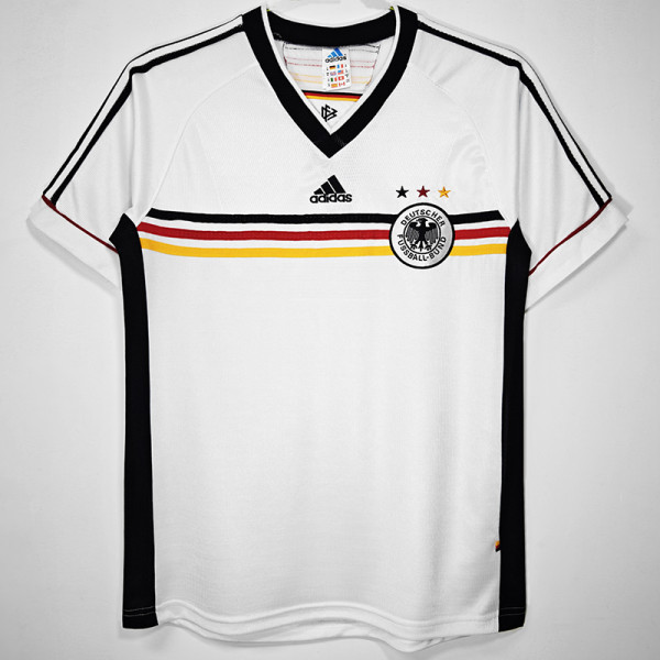 1998 Germany Home Retro Soccer Jersey