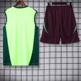 24/25  Mexico Green Tank top and shorts suit