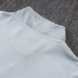25/26 Dortmund Light Gray Inkjet Kids Half Pull Tracksuit#E25218  (半拉链)
