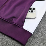 25/26 Man Utd Dark Purple Jacket Tracksuit