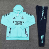24/25 RMA Laket Blue Hooded  Tracksuit(湖蓝色）