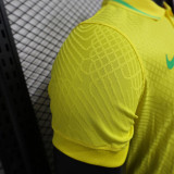 24/25 Brazil Yellow  Special Edition  Player Version Soccer Jersey