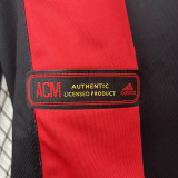 2000/2001 ACM Home Retro Soccer Jersey(左带5大耳杯、右带UC臂章)