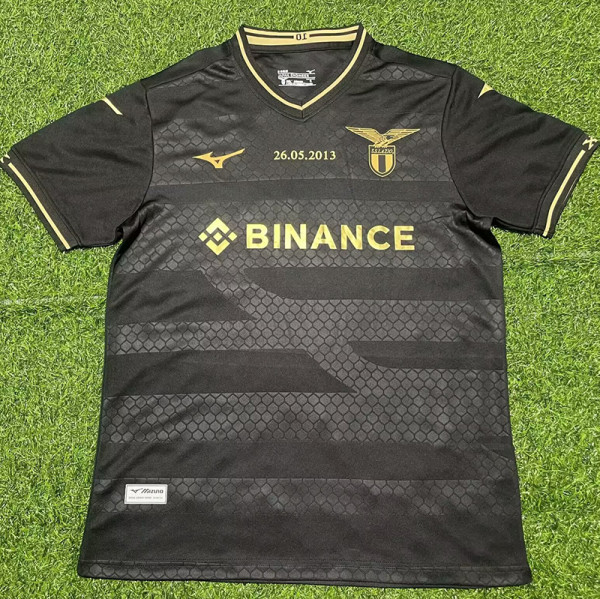 24/25  Lazio Black Fans Soccer Jersey