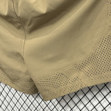 2025 D1103 Khaki Casual Double layer shorts#NK 双层卡其色